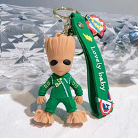 Groot Groovy Guardians Keychain