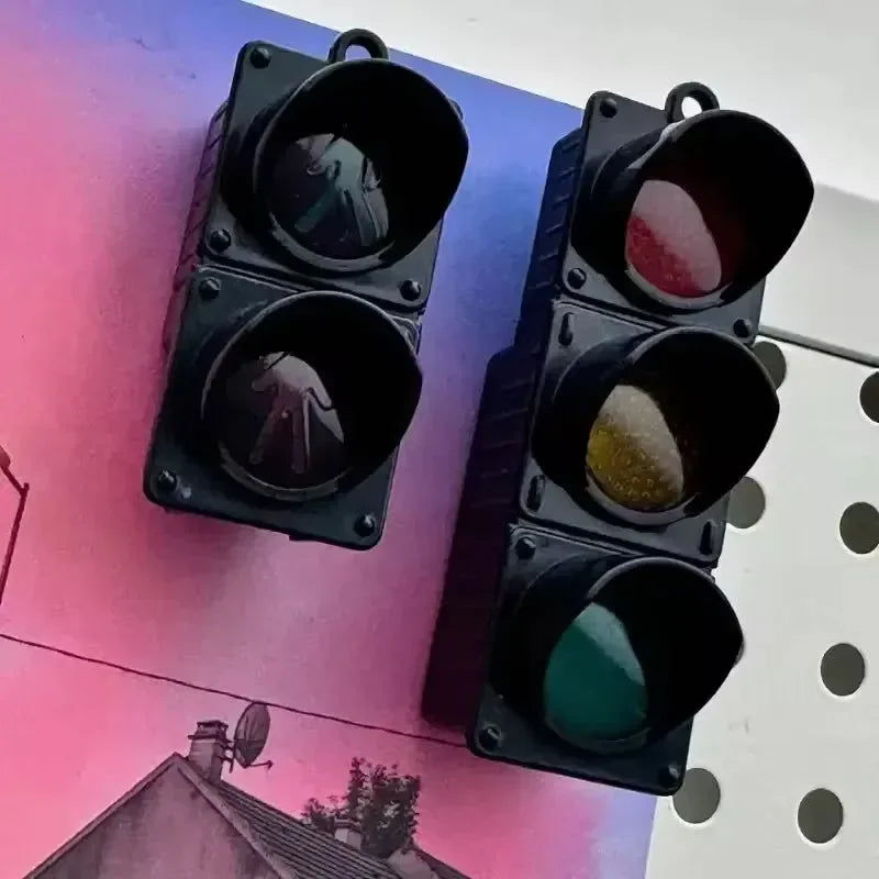 Traffic Lights LED Keychain