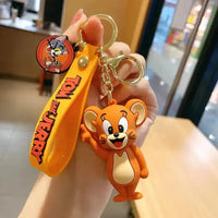 Dynamic Duo Tom and Jerry 3D Keychain