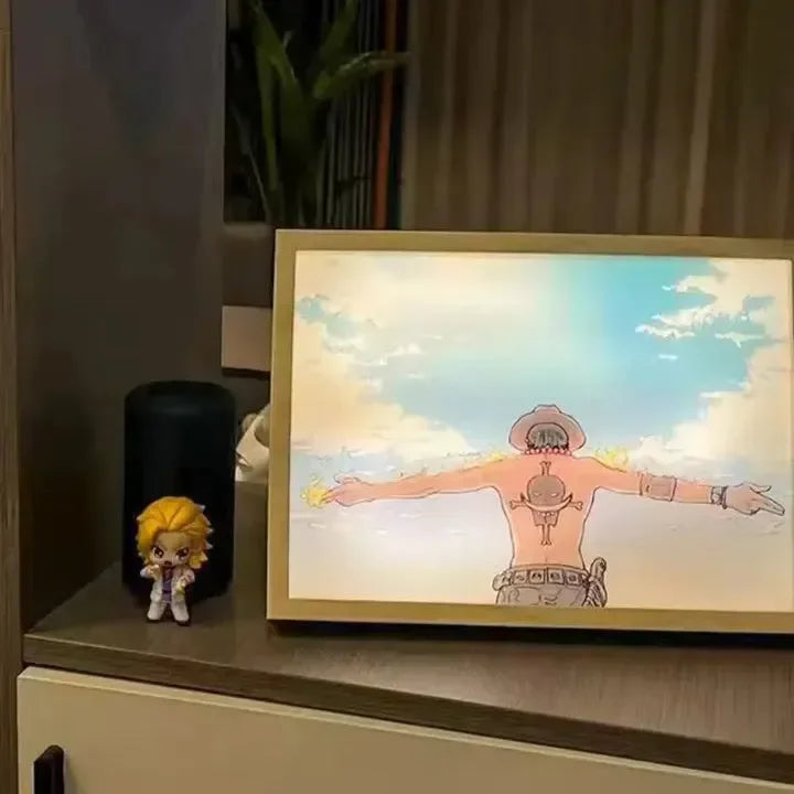 One Piece Anime LED Light Box