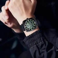 DOM Cosmic Glow Square Watch