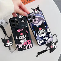 Magic Kuromi Silicon Case (For iPhones)