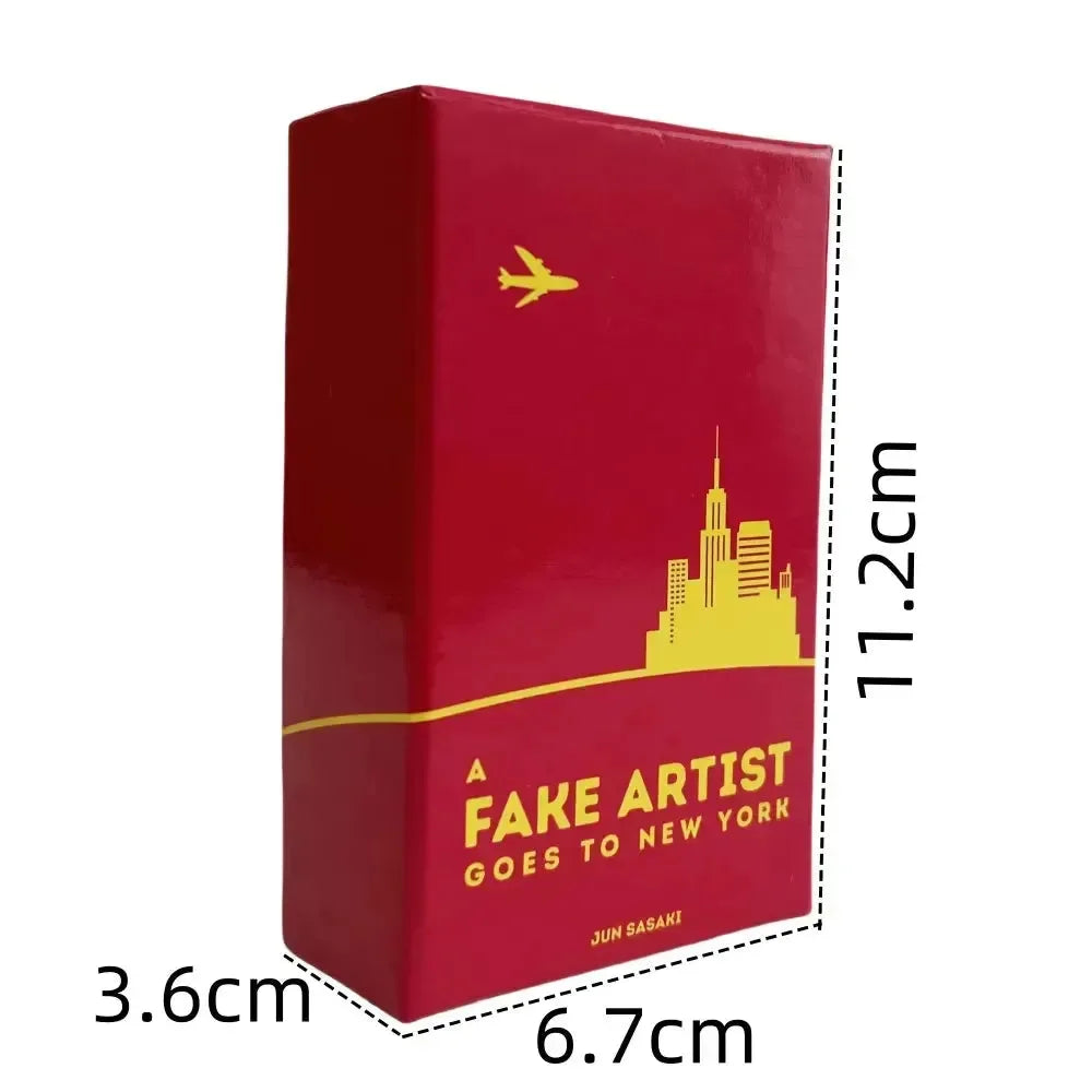 Un faux artiste se rend à New York pour une partie de cartes 