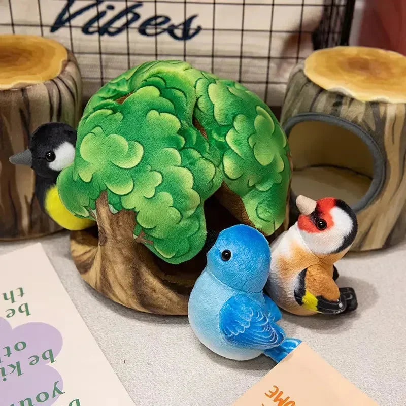 Ensemble de peluches Tweet Retreat Tree House 