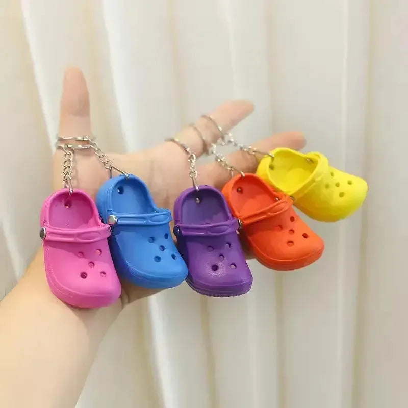 Clogging Along Mini Crocs Keychain
