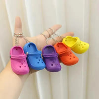 Clogging Along Mini Crocs Keychain