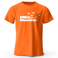 Freedom Letter Printed T-Shirt