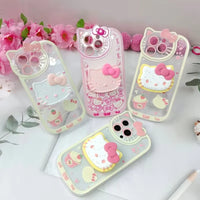 Hello Kitty Paw Print Tok Stand Phone Case (For iPhones)