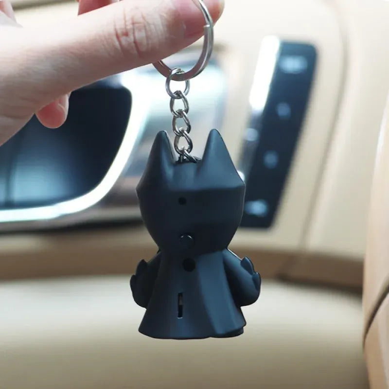 Batman Glowing Eye Keychain