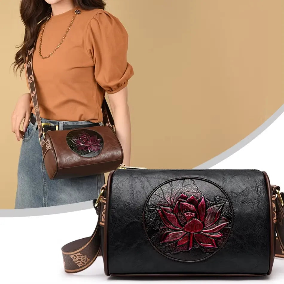 Casual Retro Soft Leather Handbag