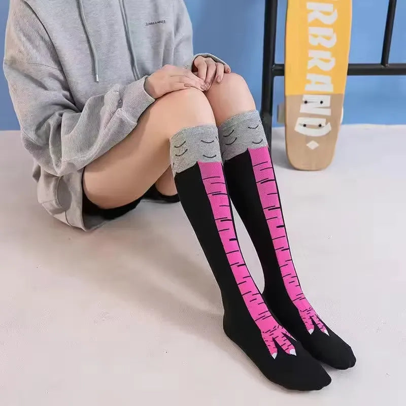 Cluck and Strut 3D Socks