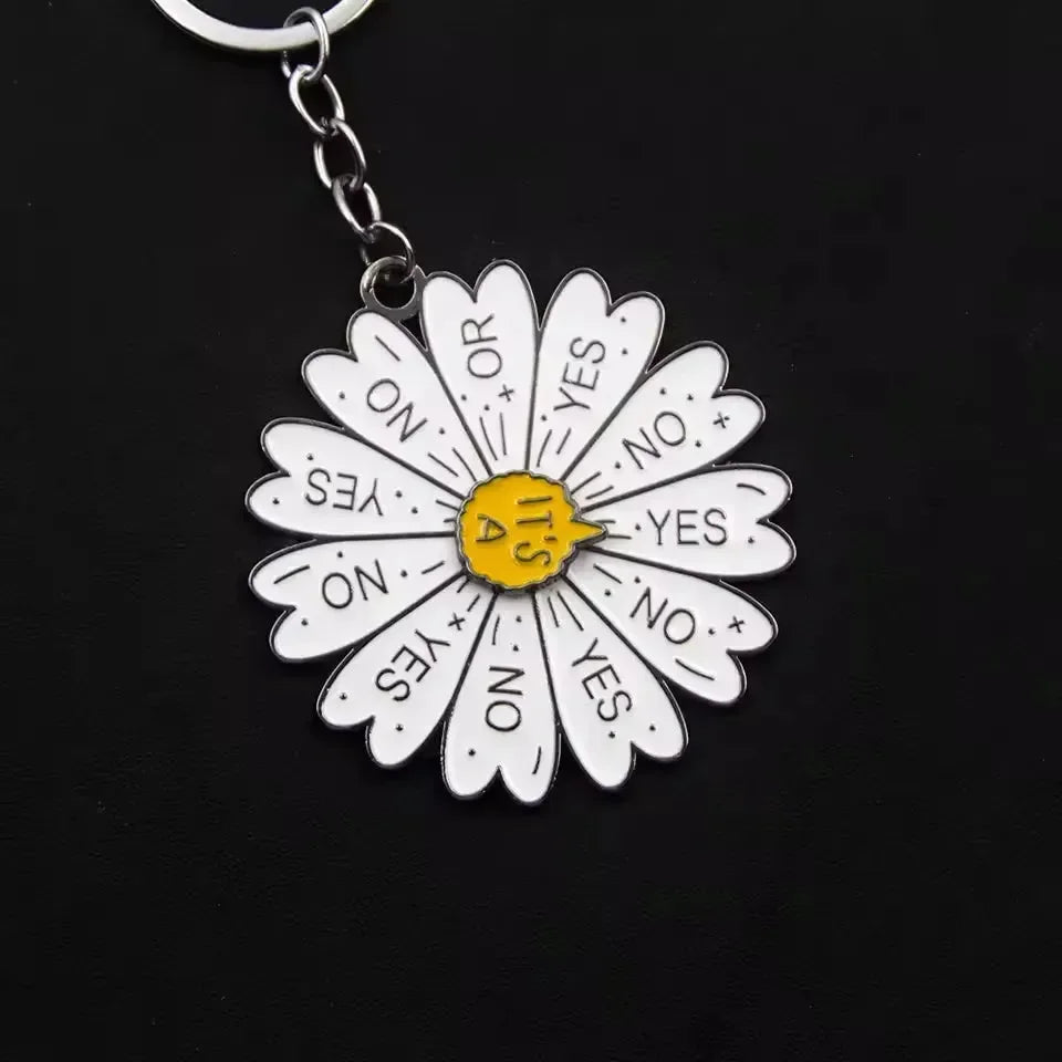 Spin-Sational Decision Making Keychain