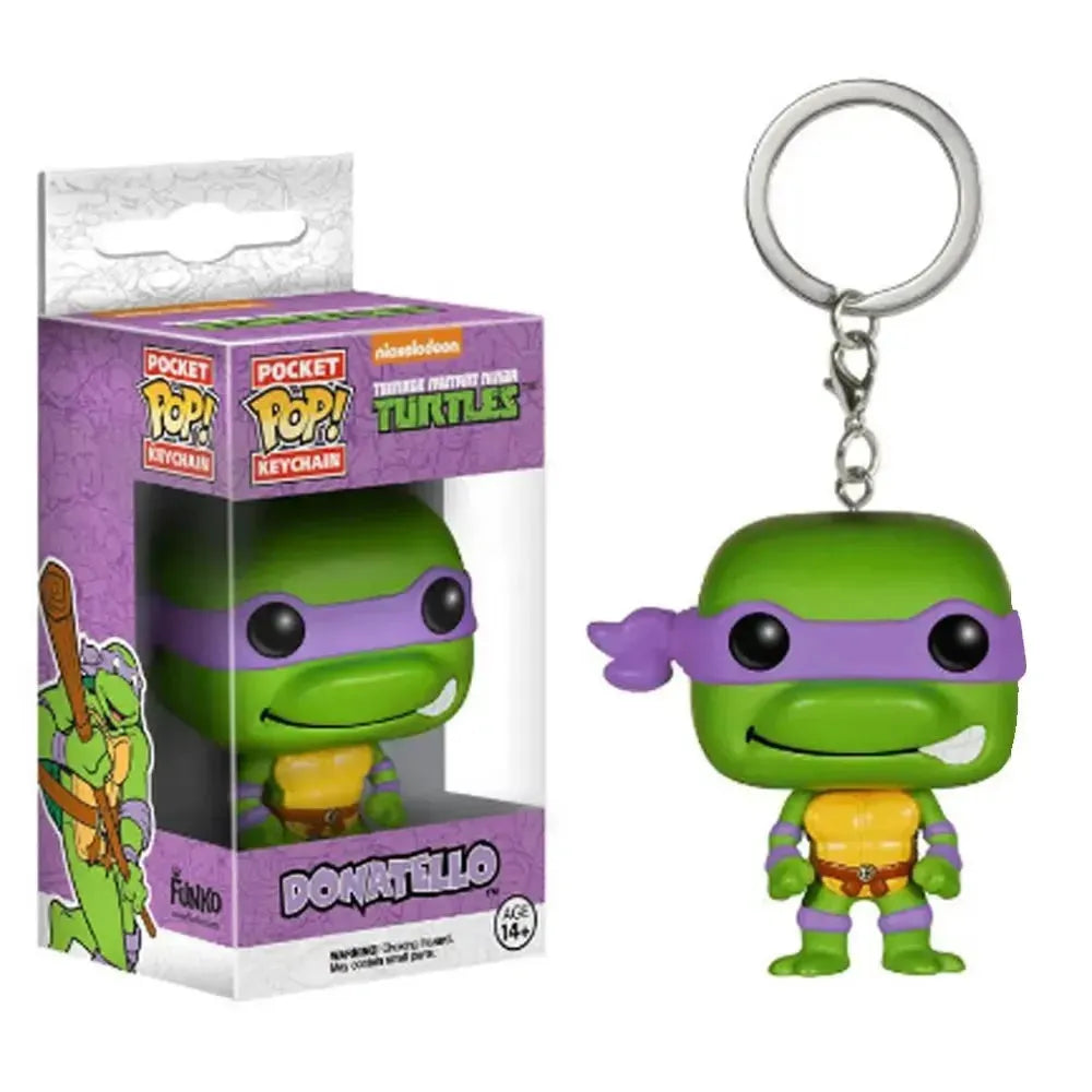 Pocket Pop Mutant Ninja Turtle Keychain