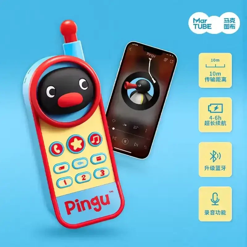 Vibrant KT & Pingu Kids Bluetooth Speaker