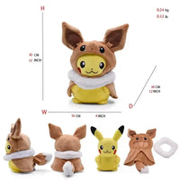 Pikachu Cosplay Plush Toys