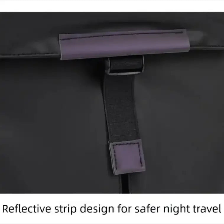 حقيبة ظهر أنيقة جاهزة لركوب الدراجات النارية 