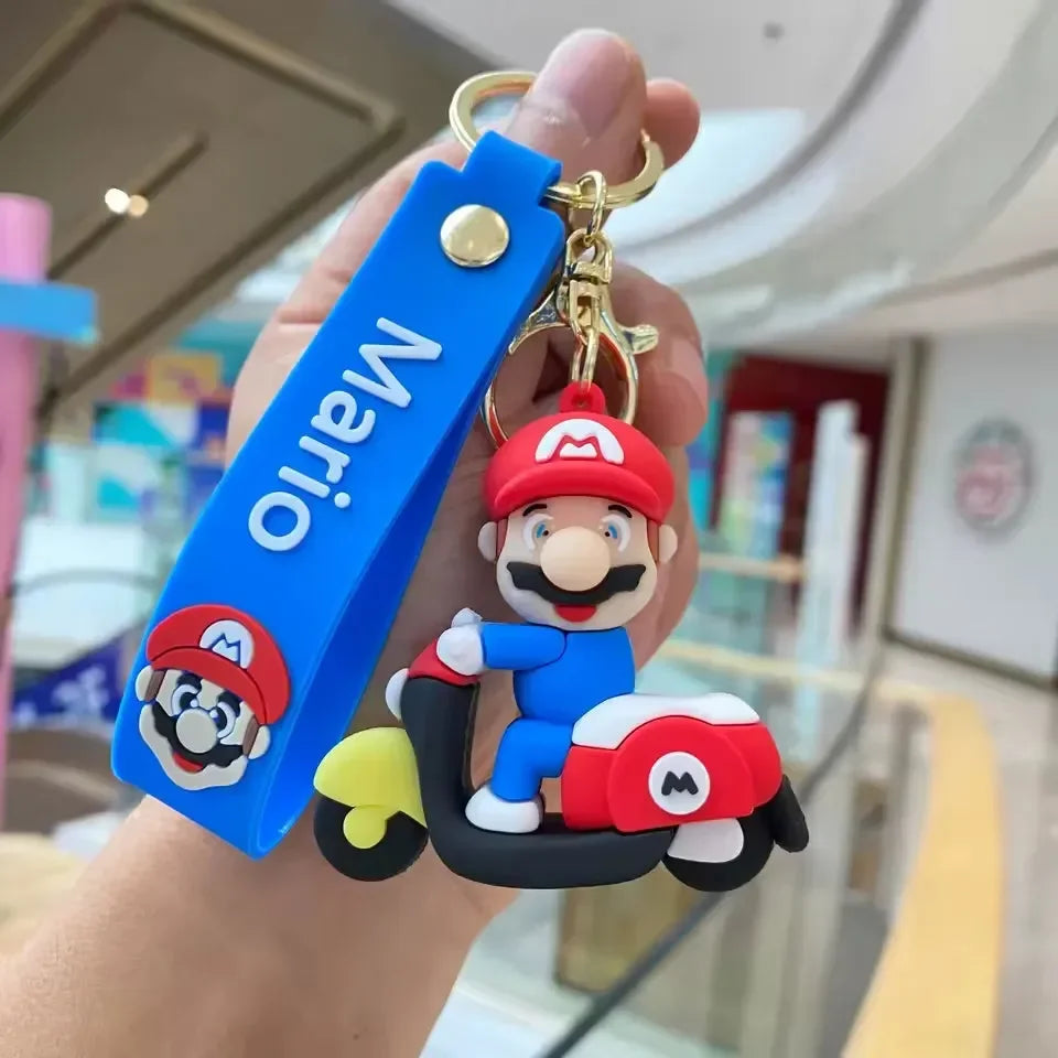 Mario Scooter Scoot Crew Keychain