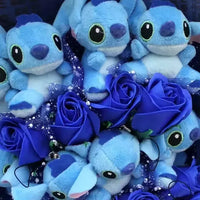Cosmic Alien Blue Plush Bouquet