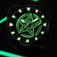 DOM Cosmic Glow Square Watch
