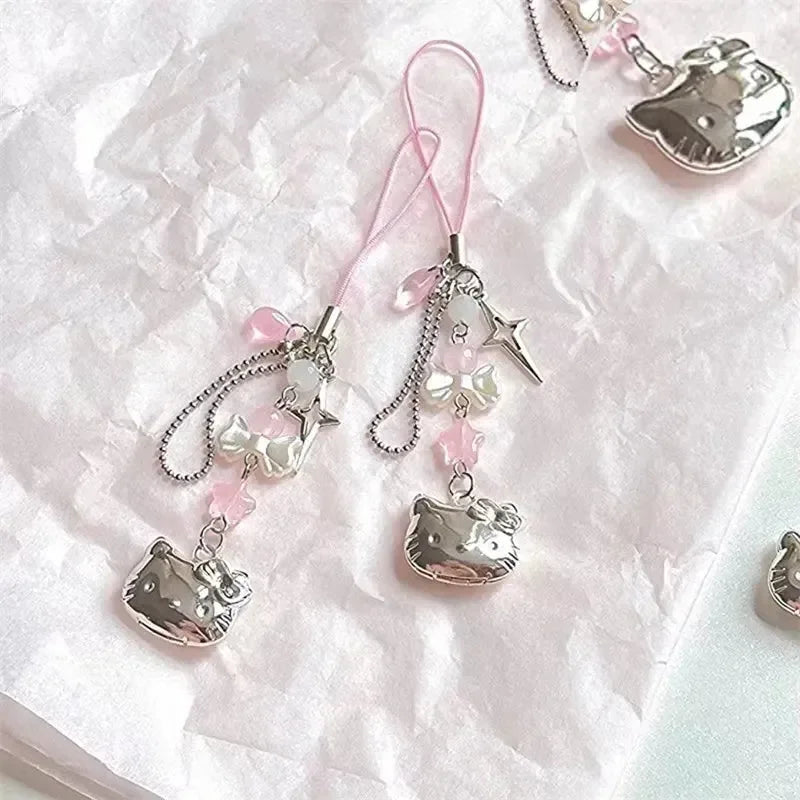 Hello Kitty Cascade Beaded Phone Charm