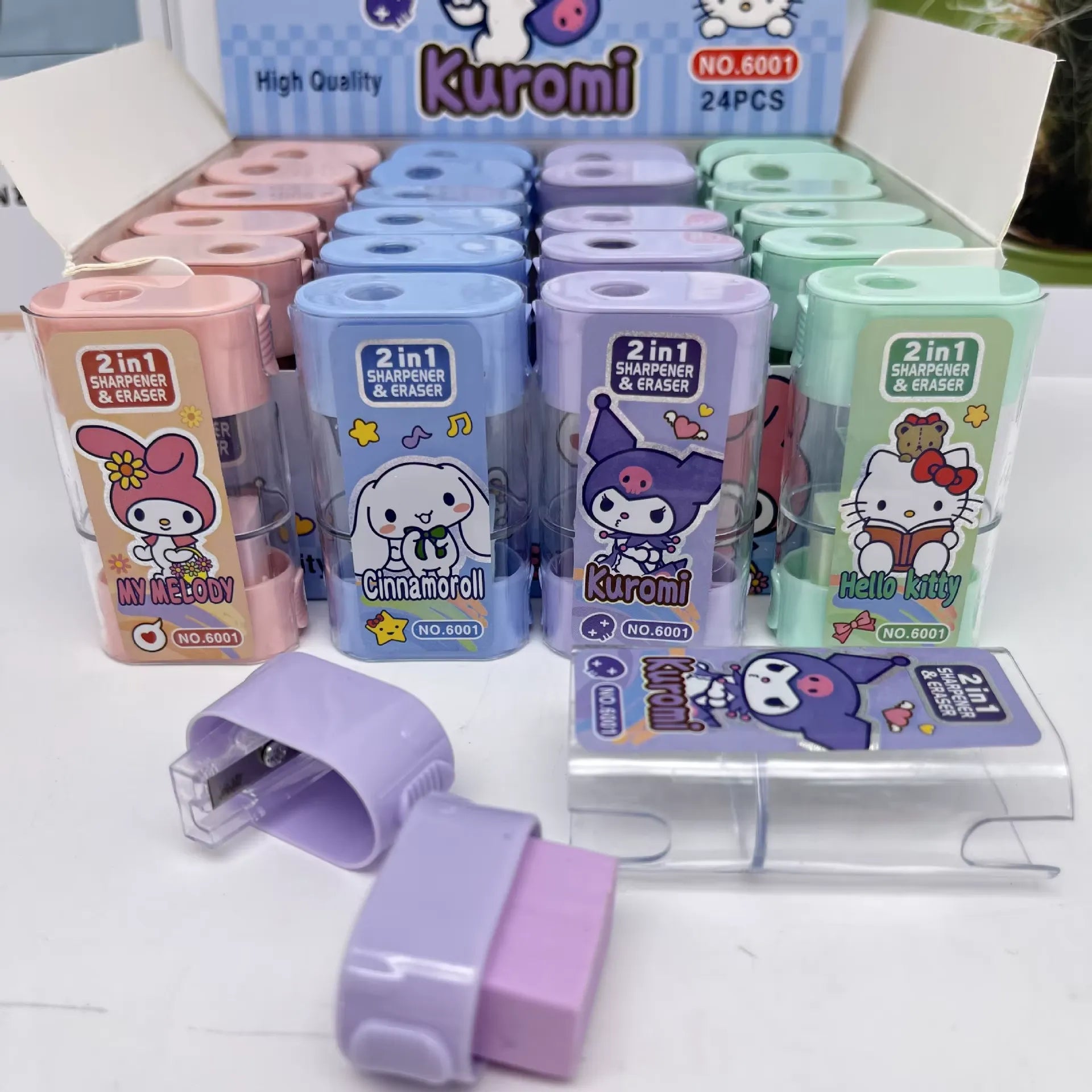 Sanrio Duo Magic Sharpener & Eraser