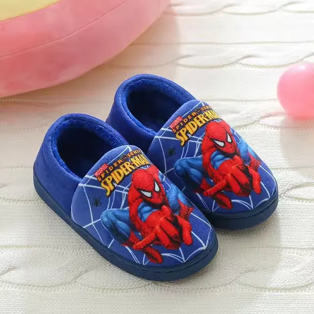 Spiderman Cartoon Comfy Slippers