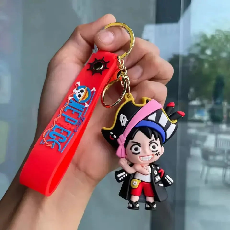 One Piece Pirate Character Keychain