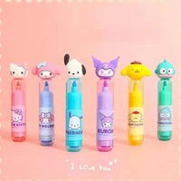 Sanliou Trio Dual-Tip Highlighter Set (Set of 3)