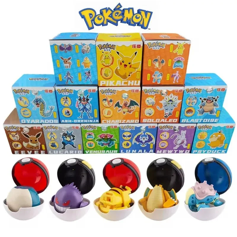 Pokimoen Figurines Pokeball Collection