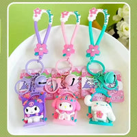 Sanliou Sakura Swing 3D Keychain