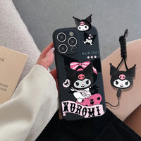 Magic Kuromi Silicon Case (For iPhones)