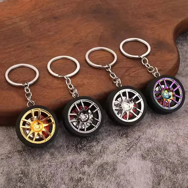 Torque Tag Wheel Keychain