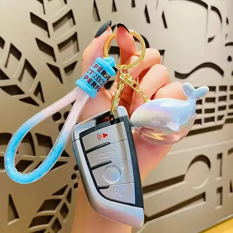 WIFTY Ocean Whisperer Whale Keychain