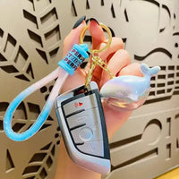 WIFTY Ocean Whisperer Whale Keychain