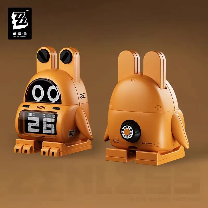 miHoYo Game Bangboo Clock Zenless Zone Zero Bangboo Electronic Calendar Alarm Clock Desktop Ornament Cosplay Xmas Gift - Bear Hugs