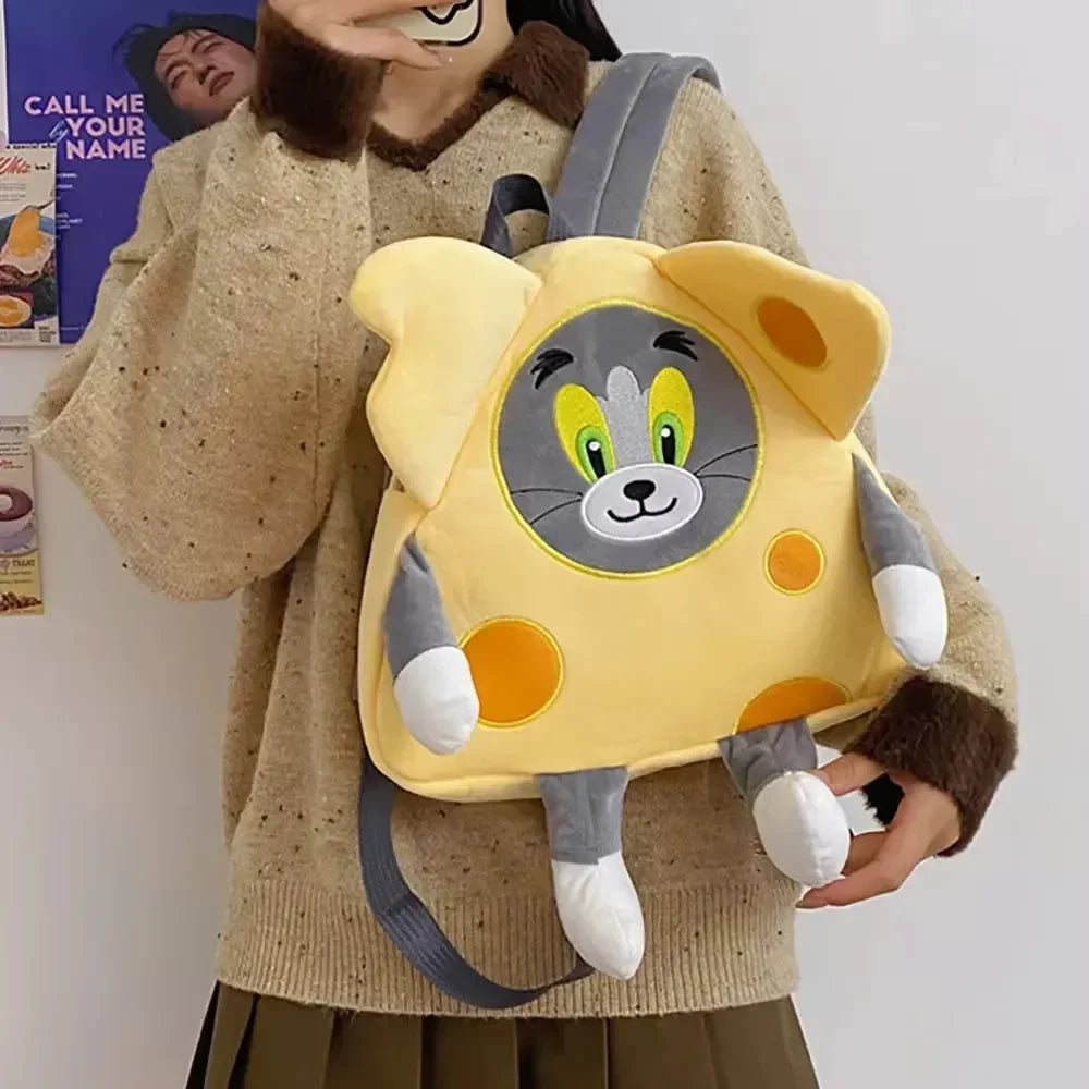 Tom & Jerry Cheese Shaped Backpack (35 cm)