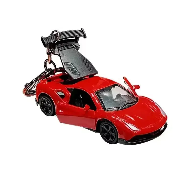 Speedster Mini Sports Car Keychain