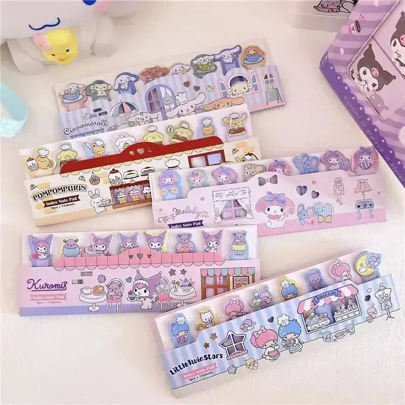 Kawaii Keepsakes Sanliou Sticky Notes (120 Pcs)