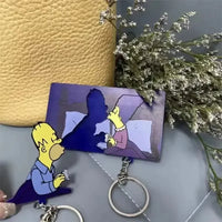 Simpsons Comfort Zone Couple Keychain