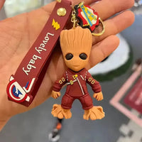 Baby Groot 3D Keychain