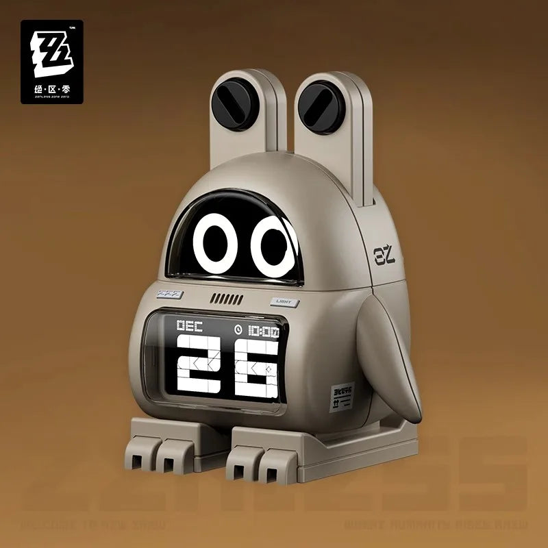 miHoYo Game Bangboo Clock Zenless Zone Zero Bangboo Electronic Calendar Alarm Clock Desktop Ornament Cosplay Xmas Gift - Bear Hugs
