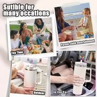 Heartfelt Sips Straw Topper For 30 oz/40 oz Tumblers