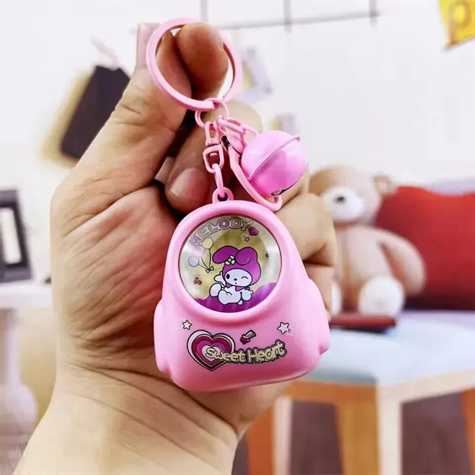 Sanliou LED Bell Backpack Keychain