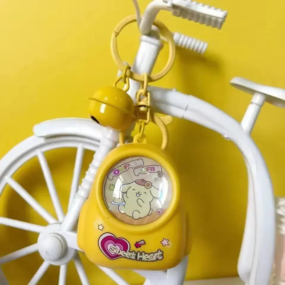 Sanliou LED Bell Backpack Keychain