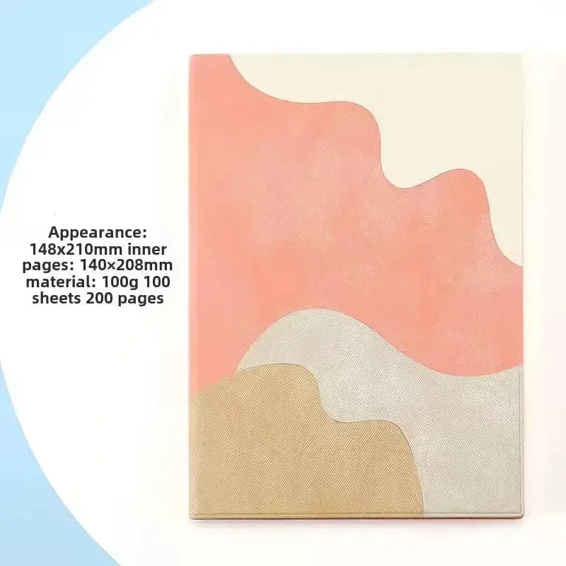 Color Convergence A5 Notebook