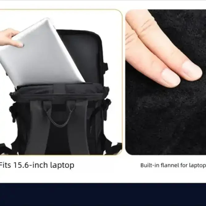 حقيبة ظهر أنيقة جاهزة لركوب الدراجات النارية 