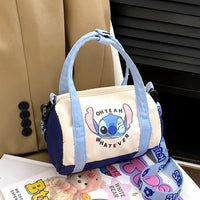 Stitch Canvas Bucket Bag