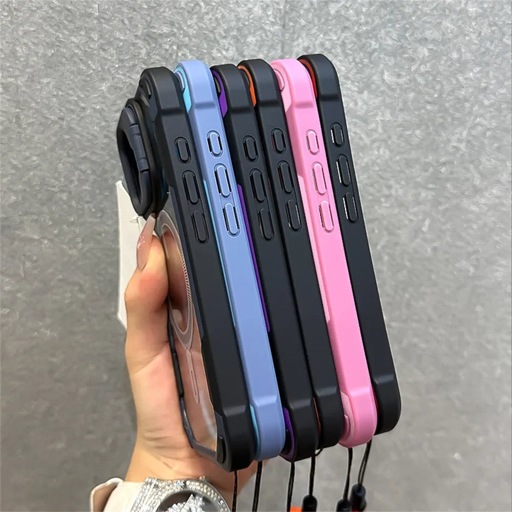 Candy Clash Wrist Strap Case (For iPhones)