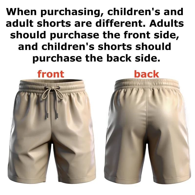 New Anime Fashion Shorts, Summer Casual Beach Shorts, 3D Printed Pattern Shorts, Adult and Children's Anime Sports Shorts - Bear Hugs