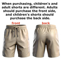 New Anime Fashion Shorts, Summer Casual Beach Shorts, 3D Printed Pattern Shorts, Adult and Children's Anime Sports Shorts - Bear Hugs